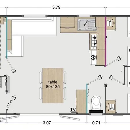 Campingplatz Mussonville 3*